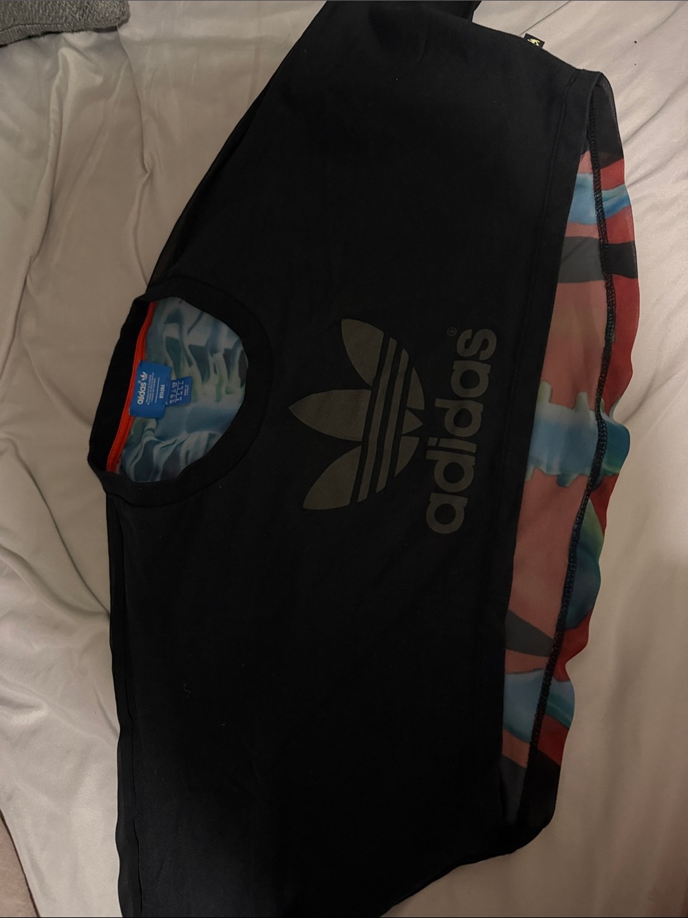 Adidas x Rita Ora Skeleton Crop Top